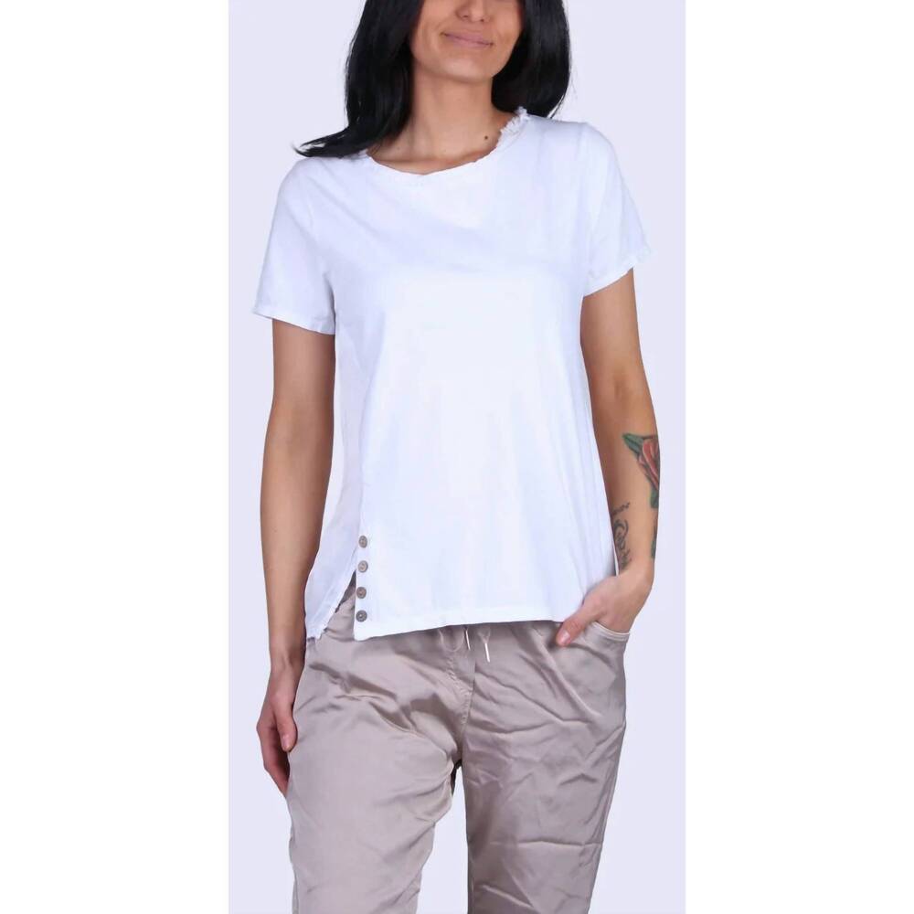 NEW GIGI MODA lazio top in white
